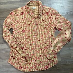 Anthropology Odille button up size 4